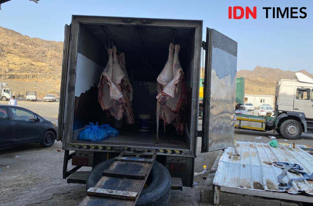 Pasar Kambing di Saraya, Makkah (IDN Times/Sunariyah)
