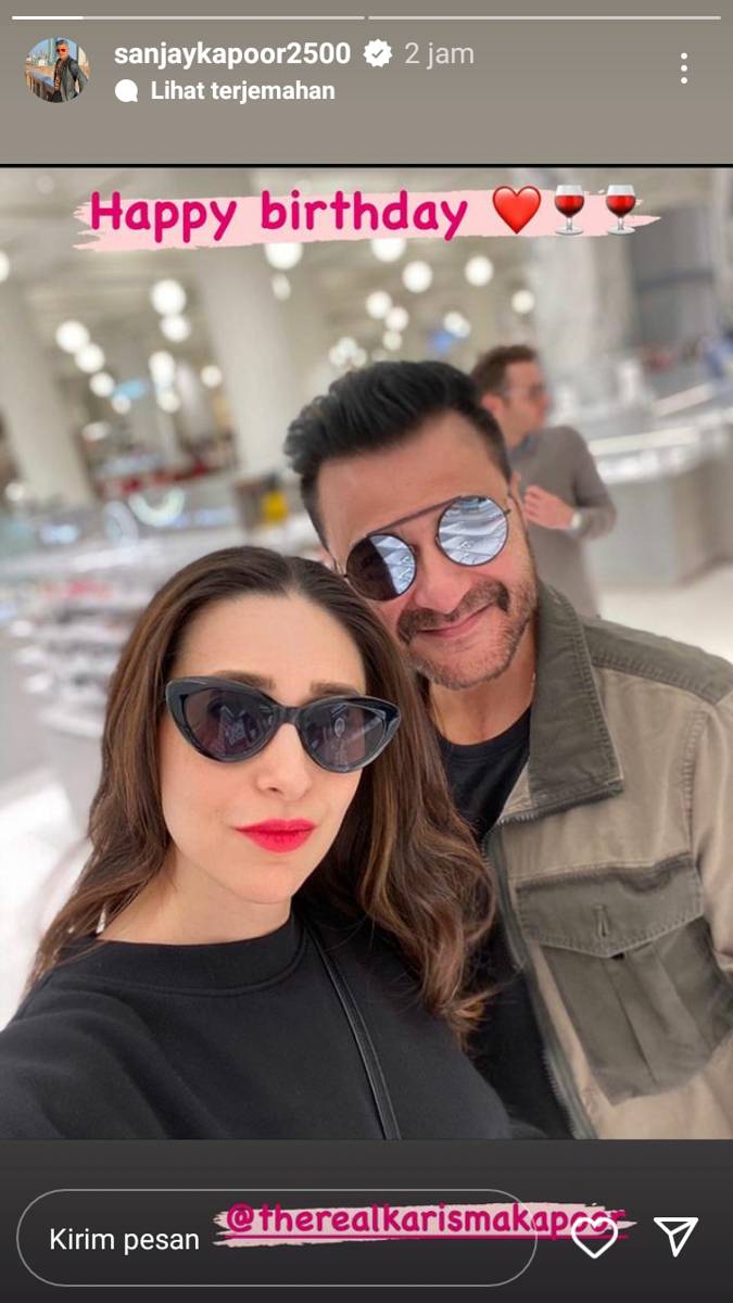 unggahan Sanjay Kapoor (instagram.com/sanjaykapoor2500)