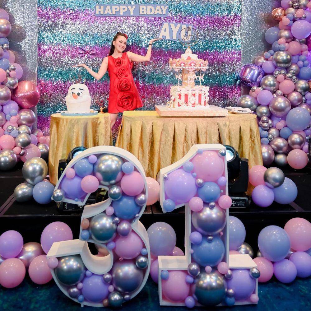 potret pesta ultah Ayu Ting Ting (instagram.com/malyca.universe)