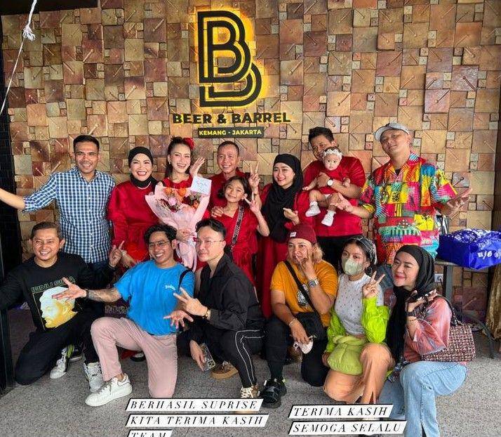 potret pesta ultah Ayu Ting Ting (instagram.com/malyca.universe)
