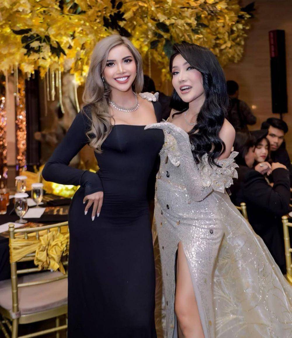Adu gaya Millen Cyrus vs. Lucinta Luna. (instagram.com/millencyrus)