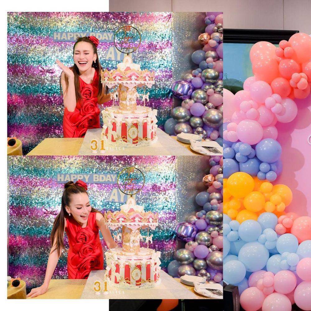 potret pesta ultah Ayu Ting Ting (instagram.com/malyca.universe)