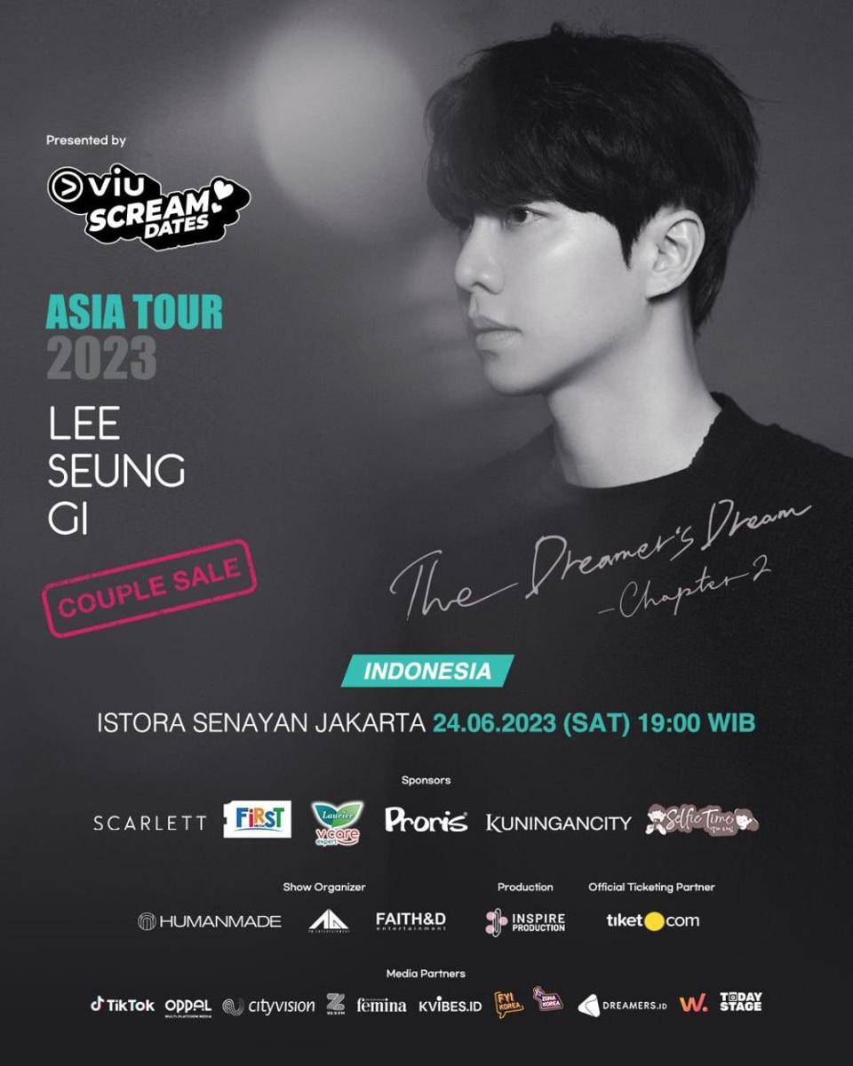 Lee Seung Gi 'THE DREAMER’s DREAM - Chapter 2' (instagram.com/viuindonesia)