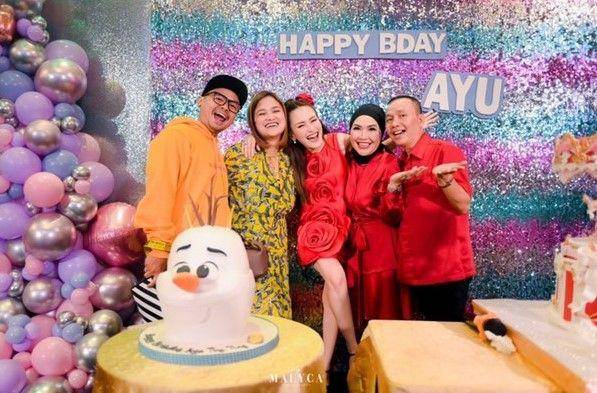 artis di ulang tahun Ayu Ting Ting (instagram.com/malyca.universe)