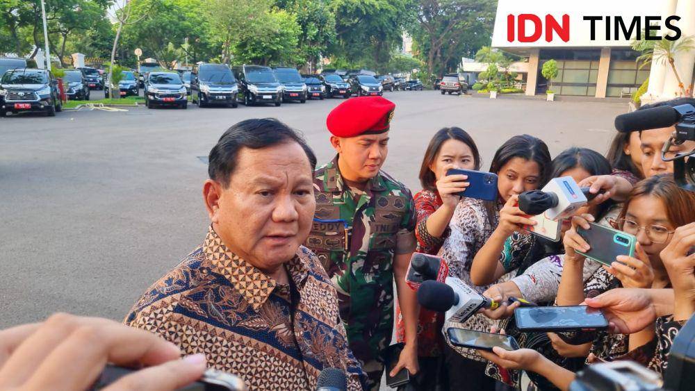 Menteri Pertahanan Prabowo Subianto (IDN Times/Ilman Nafi'an)
