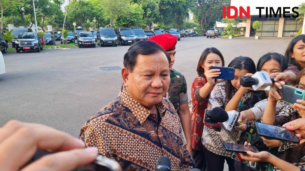 Menteri Pertahanan Prabowo Subianto (IDN Times/Ilman Nafi'an)