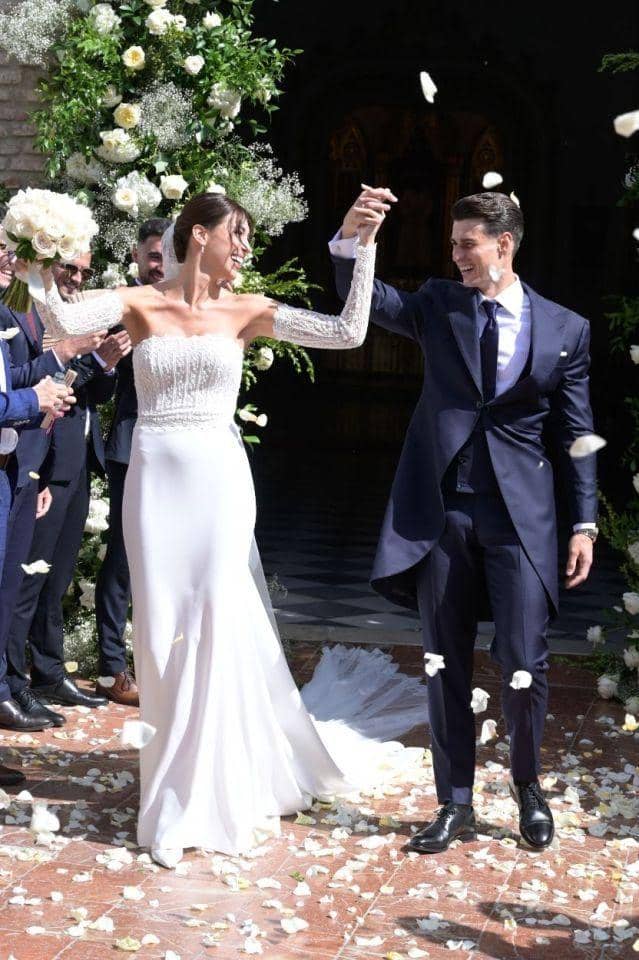 pernikahan Kepa dan Andrea (thesun.co.uk)