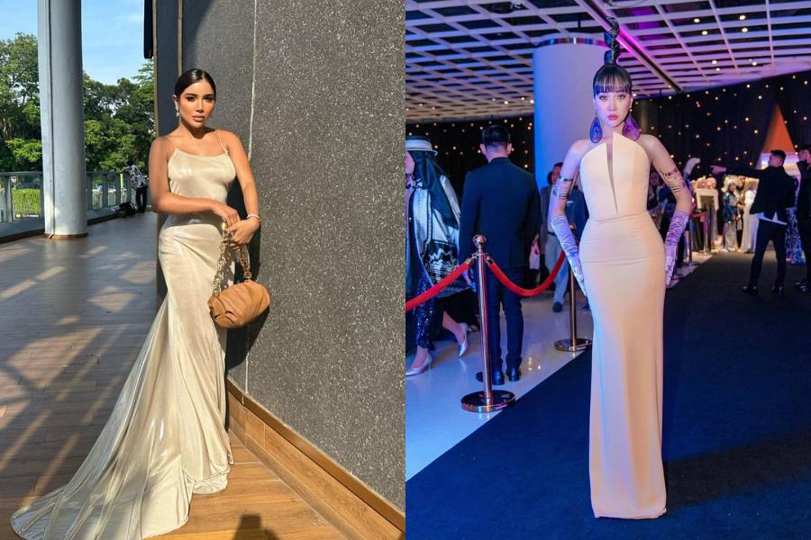 Adu gaya Millen Cyrus vs. Lucinta Luna. (instagram.com/lucintaluna_manjalita | instagram.com/millencyrus)