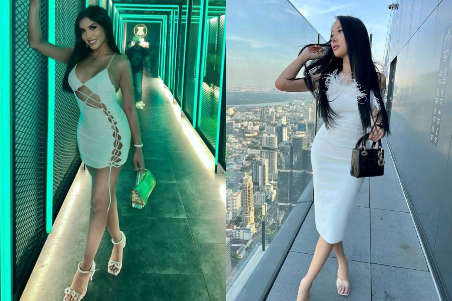 Adu gaya Millen Cyrus vs. Lucinta Luna. (instagram.com/lucintaluna_manjalita | instagram.com/millencyrus)