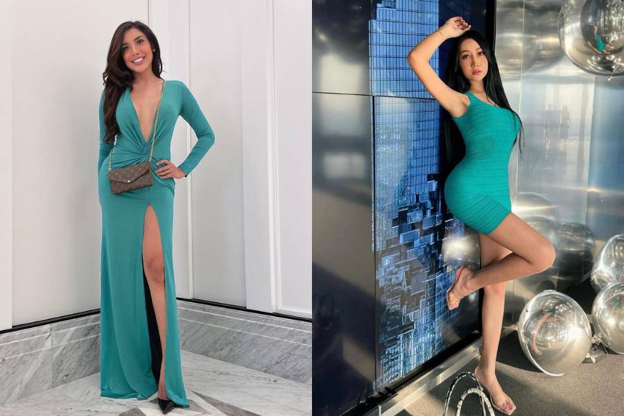 Adu gaya Millen Cyrus vs. Lucinta Luna. (instagram.com/lucintaluna_manjalita | instagram.com/millencyrus)