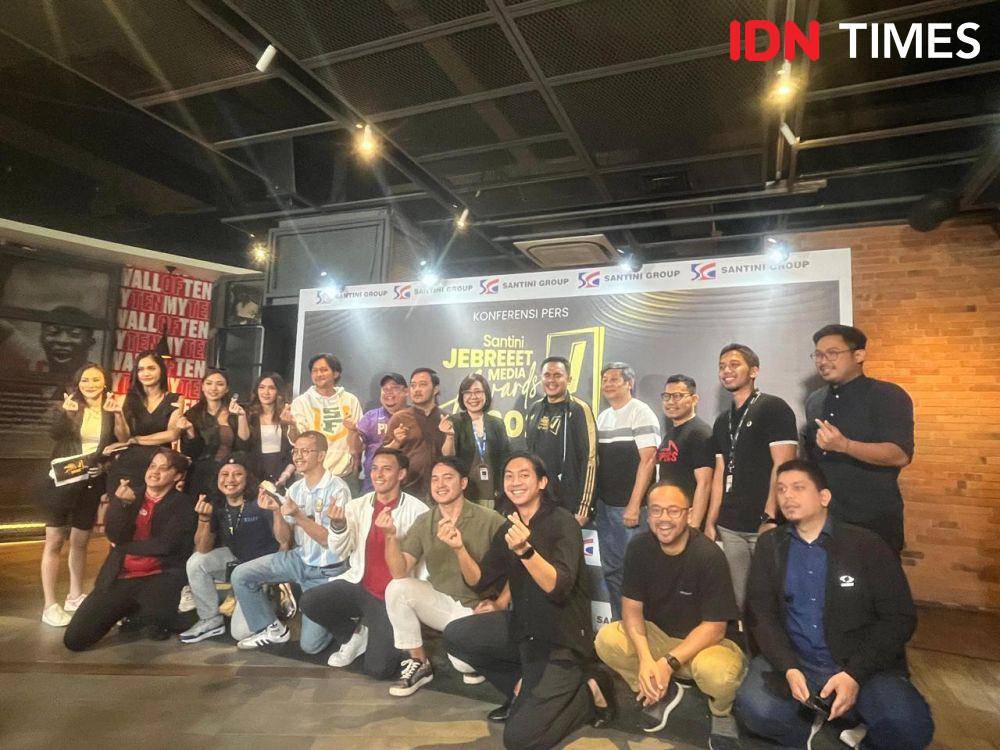 Konferensi Pers Santini Jabreeet Media Award 2023 (IDN Times/Margith Juita Damanik)