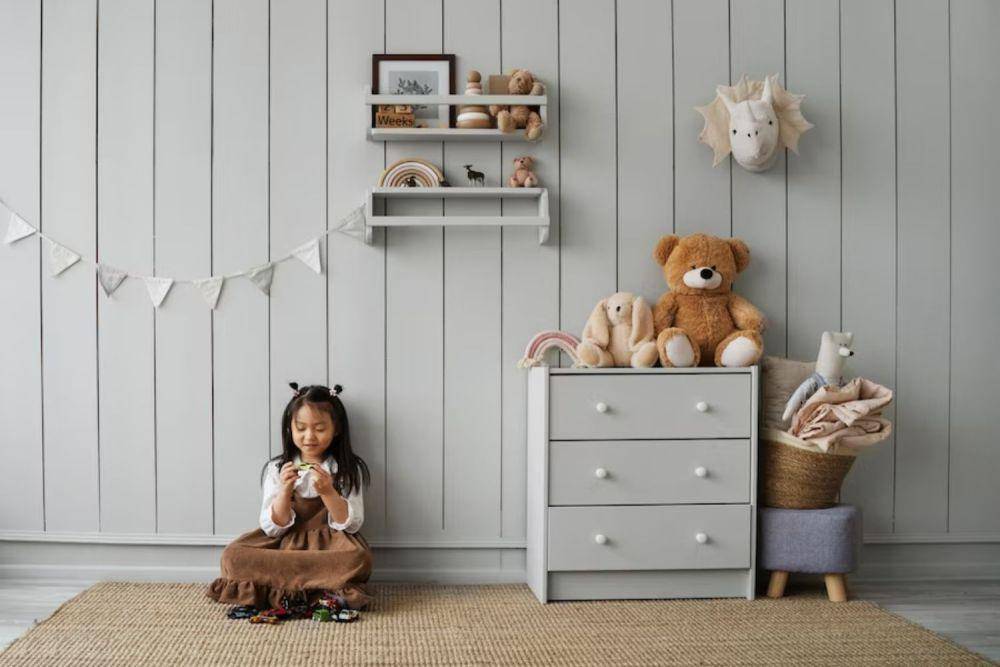 ilustrasi layout kamar anak (freepik.com/freepik)