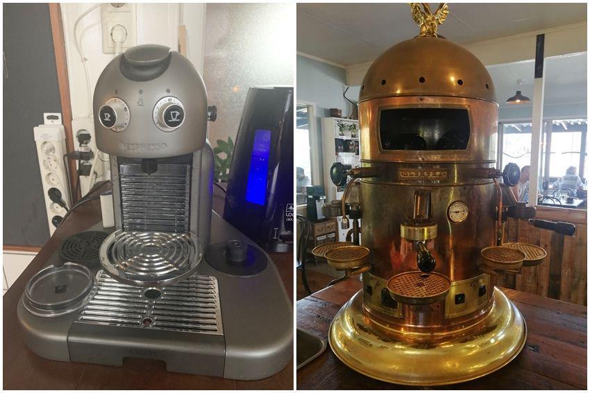 10 Mesin Kopi Unik, Ada yang Mirip Robot?