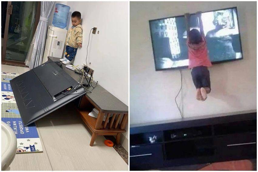 kolase potret bocil ngerusakin TV (reddit.com/user/AdorimeJacklove | reddit.com/user/eldieguillon)