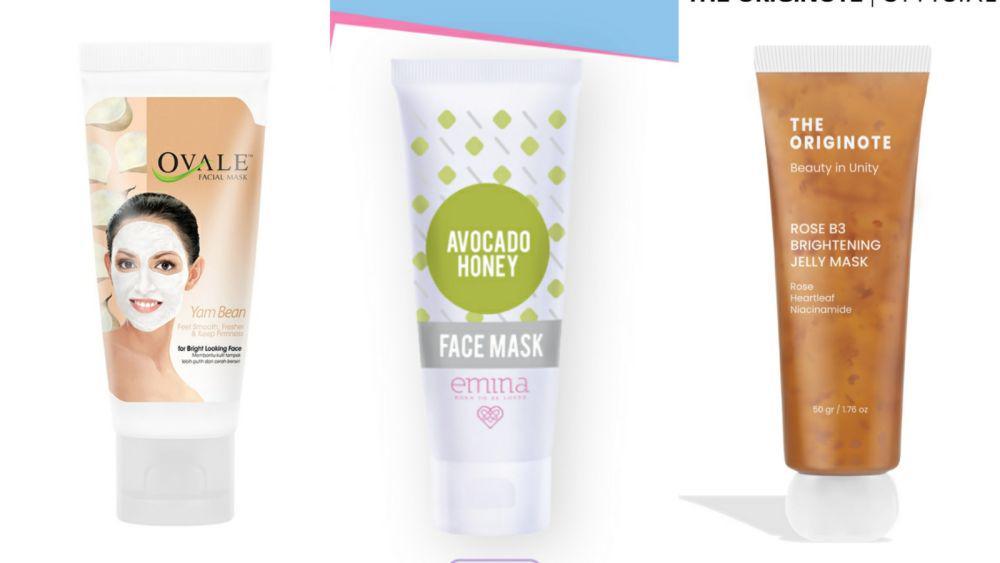 5 Rekomendasi Face Mask Lokal untuk Kulit Kering, Harga Terjangkau