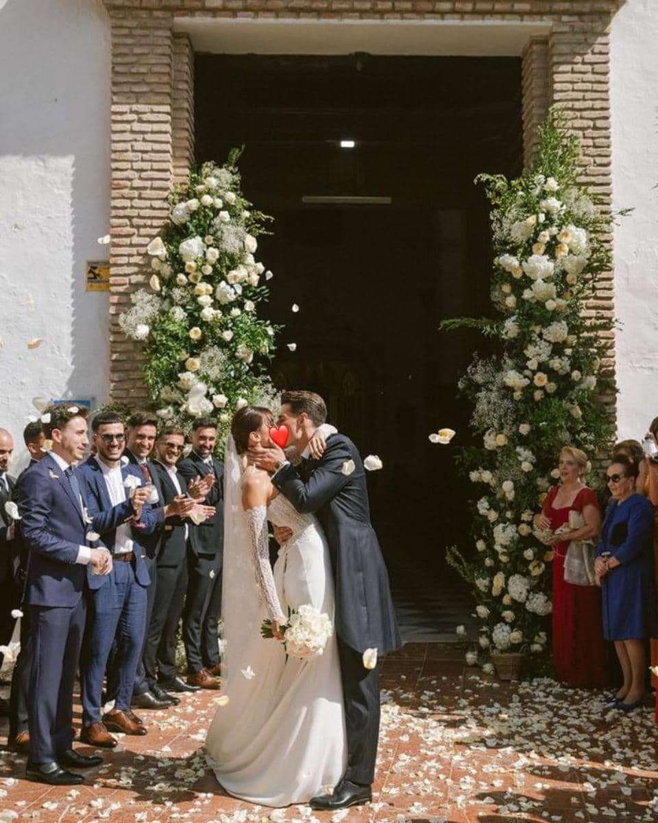 pernikahan Kepa dan Andrea (instagram.com/andrea.martinezf)