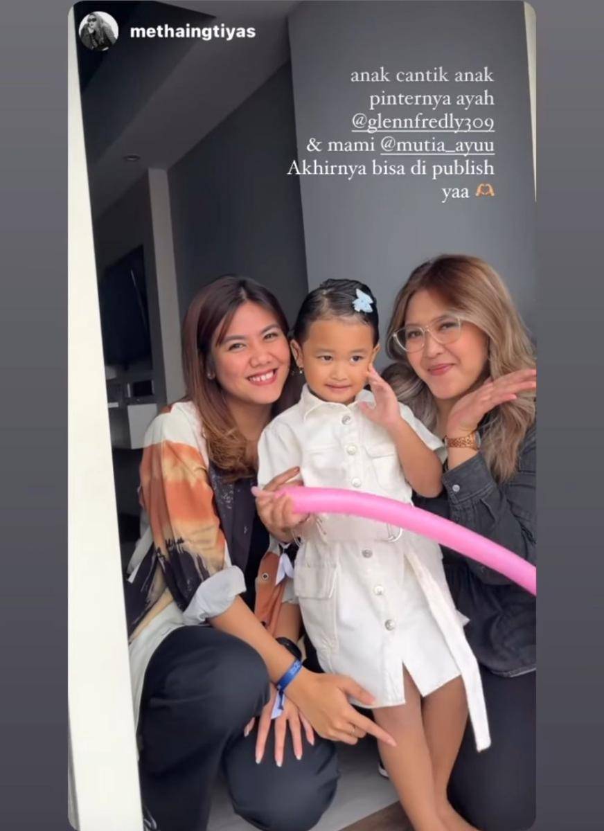 Gewa anak Glenn Fredly (instagram.com/@methaingtiyas)