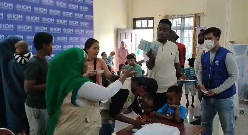 IOM Buka Posyandu untuk Imigran, Pengungsi Jadi Petugas Pembantu