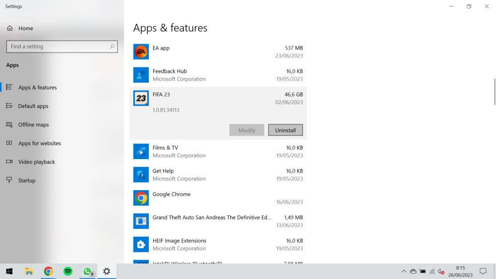 dok. Screenshot Settings by Zaki Narayan S