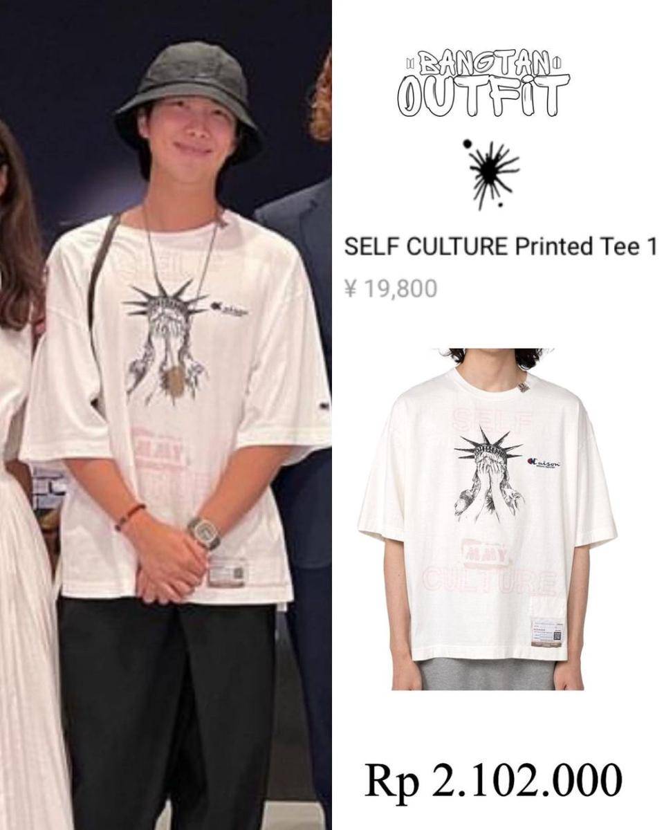 potret RM BTS (instagram.com/bangtan_outfit)