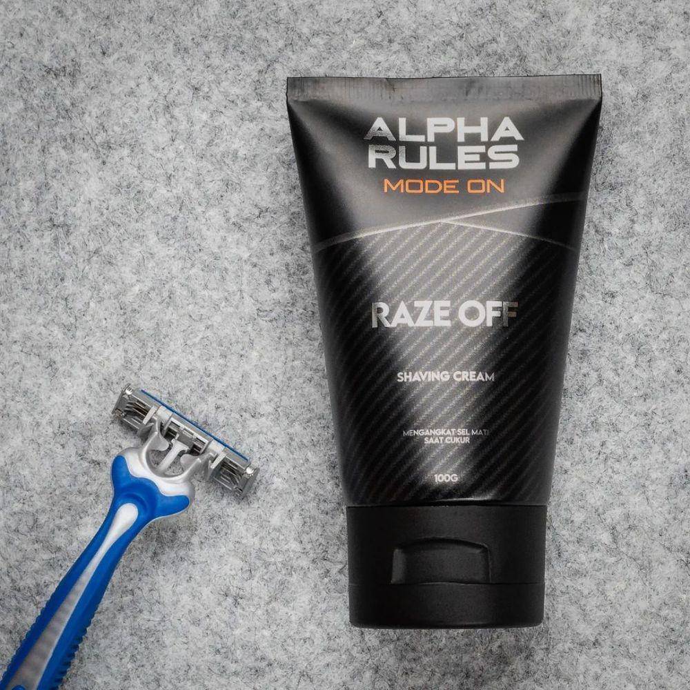 Alpha Rules Raze Off Shaving Cream (instagram.com/alpharulesid)