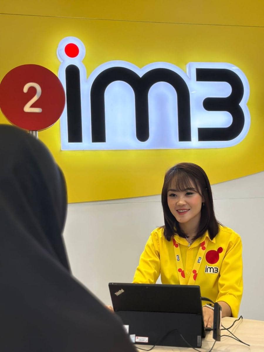Indosat Ooredoo Hutchison (Indosat) kembali menghadirkan konsep baru untuk 32 Gerai IM3 tersebar di berbagai kota di Indonesia. (Dok. Indosat).