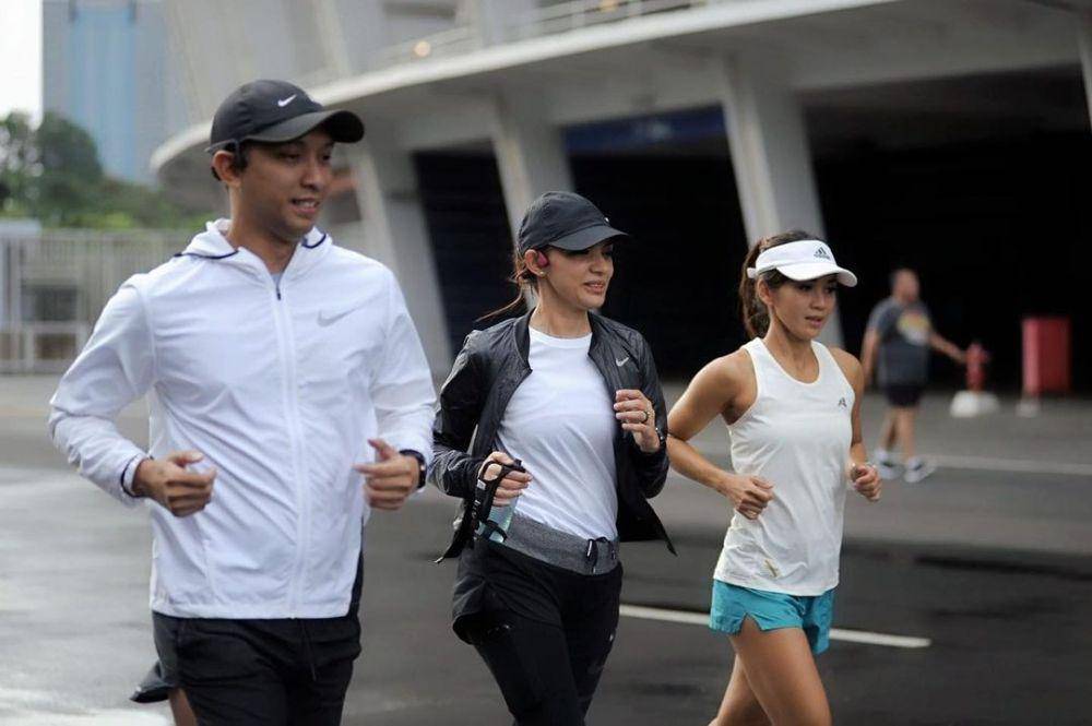 potret Najwa Shihab saat lari (instagram.com/mkwahyudi)