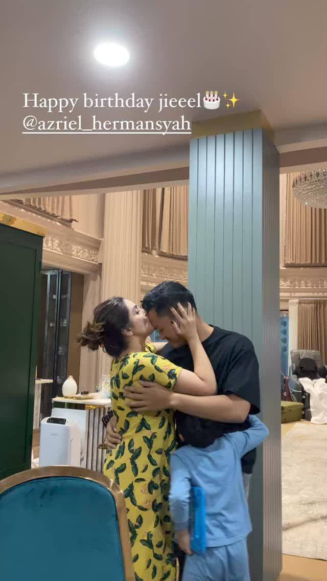 kejutan ulang tahun Azriel Hermansyah (instagram.com/deandaputeri)