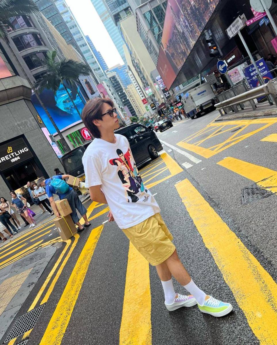 Outfit short pants ala Billkin (instagram.com/bbillkin)