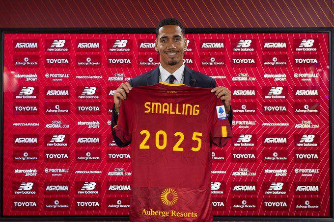 Chris Smalling (twitter.com/officialASRoma)