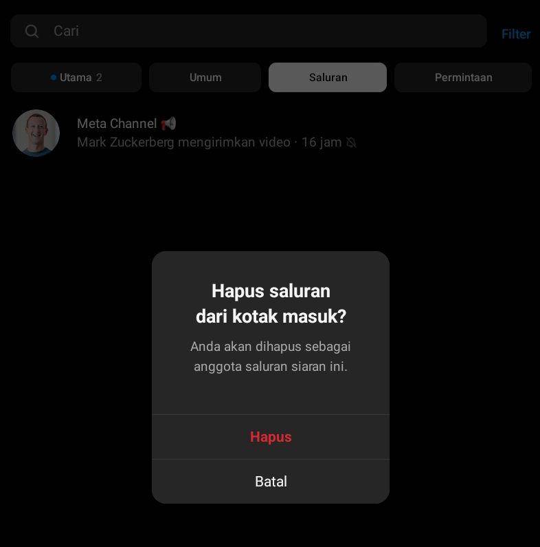 tangkapan layar Instagram (dok.Instagram/Pesan)