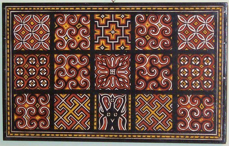 Ilustrasi ragam hias geometris (dok. RPP Menggambar Ragam Hias Geometris sipadu.isi-ska.ac.id)