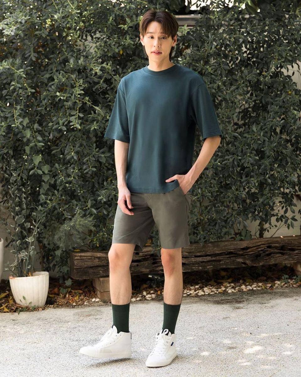 Outfit short pants ala Billkin (instagram.com/bbillkin)