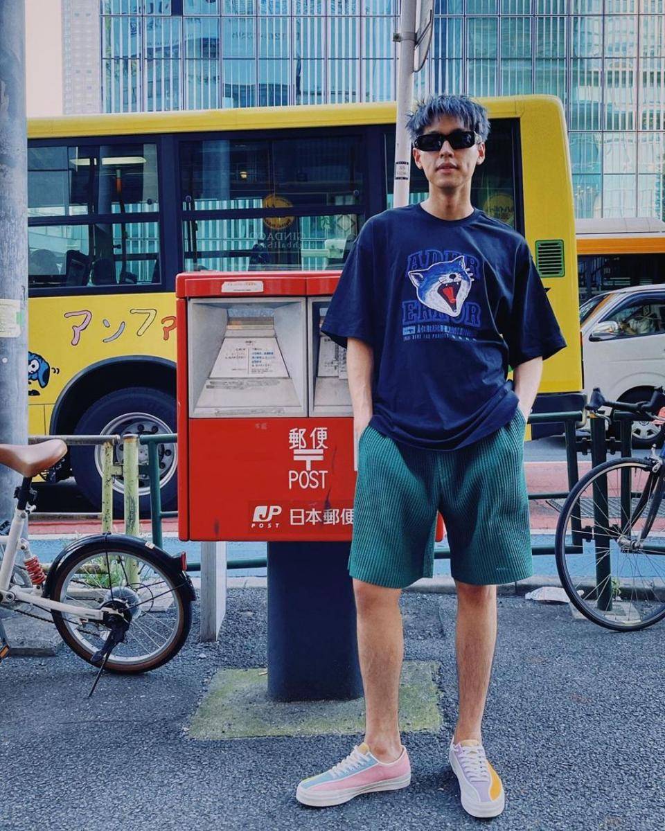 Outfit short pants ala Billkin (instagram.com/bbillkin)