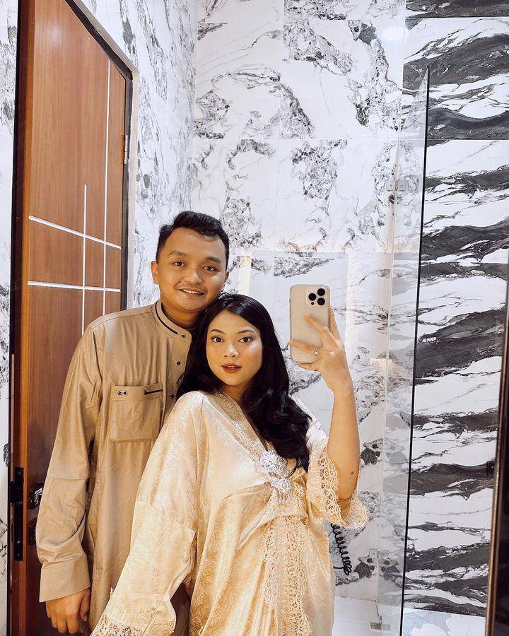 potret Hanum Mega dan suami (instagram.com/real.hanummegaa)