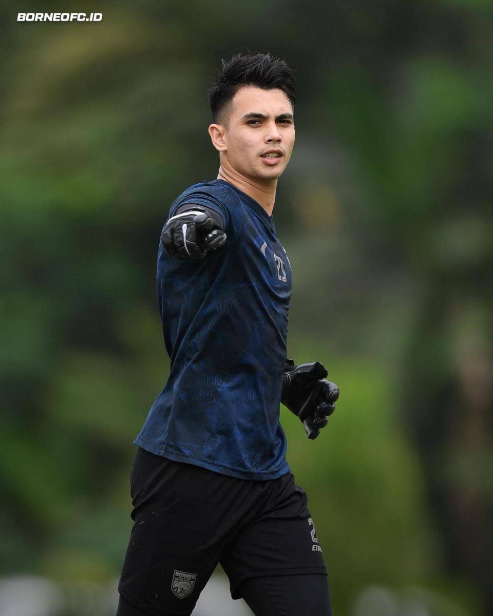 Nadeo Argawinata berseragam Borneo FC. (Facebook.com/Borneo FC Samarinda)