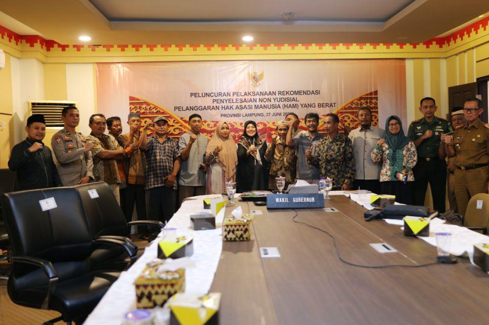 Jokowi Komitmen Selesaikan HAM Berat, Wagub Lampung: Kita Jalankan