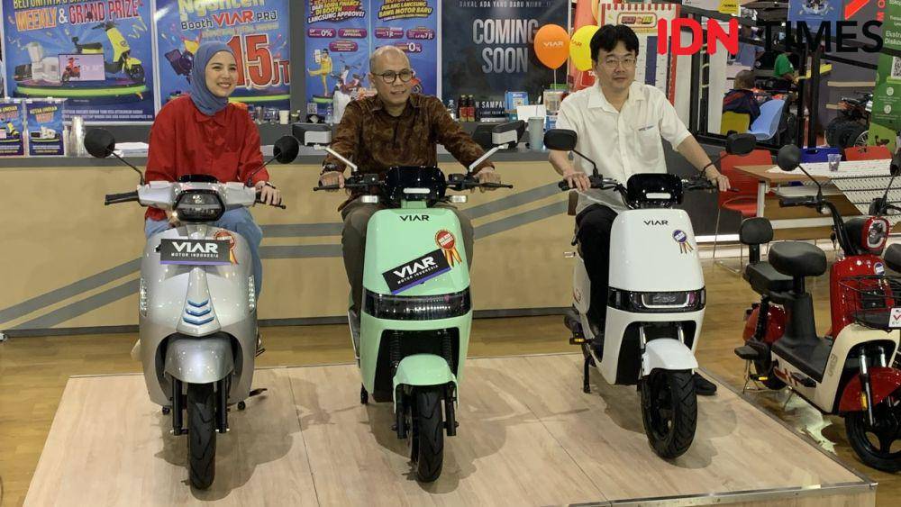 Viar luncurkan lima produk baru (IDN Times/Fadhliansyah)