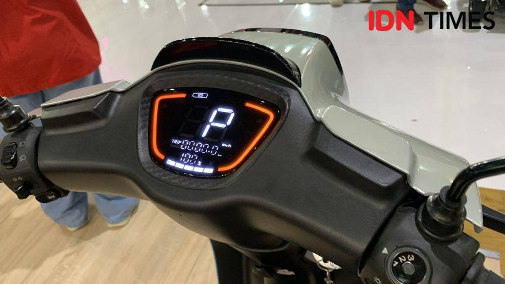 Panel instrumen Viar EV1 (IDN Times/Fadhliansyah)