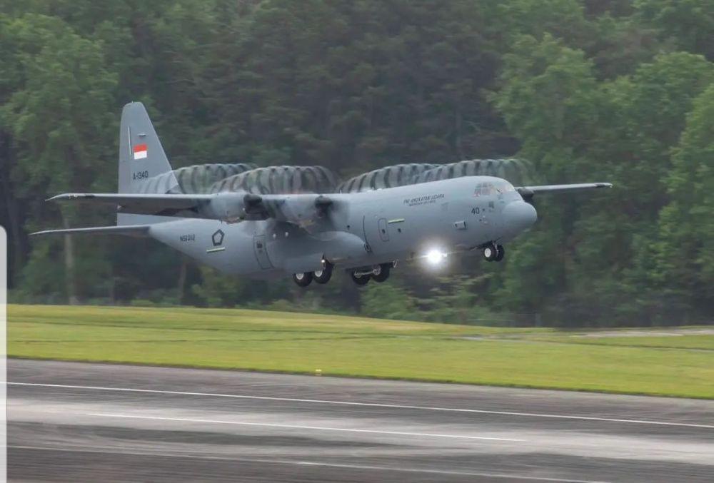 Pesawat Super Hercules C-130 Batch Kedua Tiba di Indonesia Sore Ini