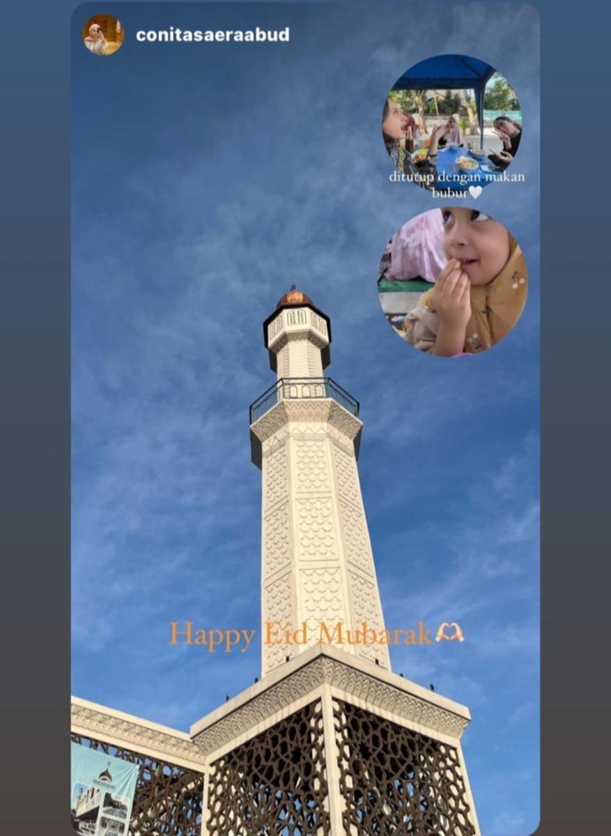 Asila anak Ramzi (instagram.com/conitasaeraabud)