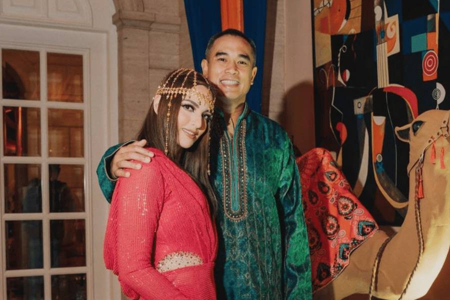 porter Nia Ramadhani bersama pasangan (instagram.com/ramadhaniabakrie)