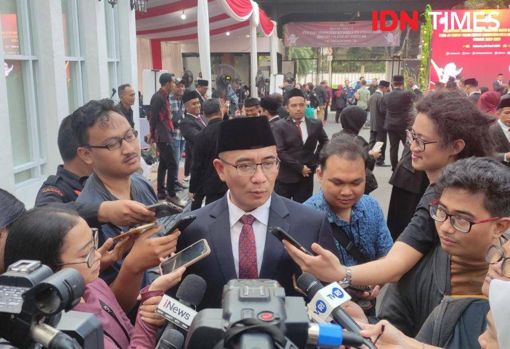 Ketua Komisi Pemilihan Umum (KPU) RI, Hasyim Asy'ari (IDN Times/Yosafat Diva Bayu Wisesa)