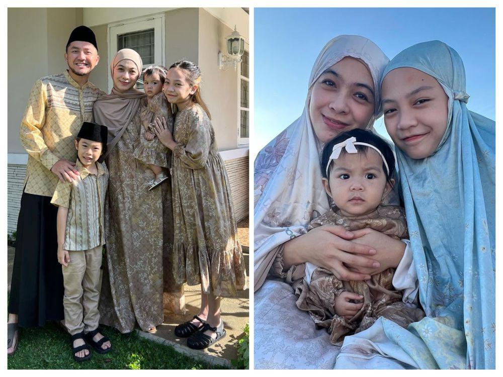 7 Potret Ananda Omesh dan Keluarga Rayakan Idul Adha Bersama, Kompak!