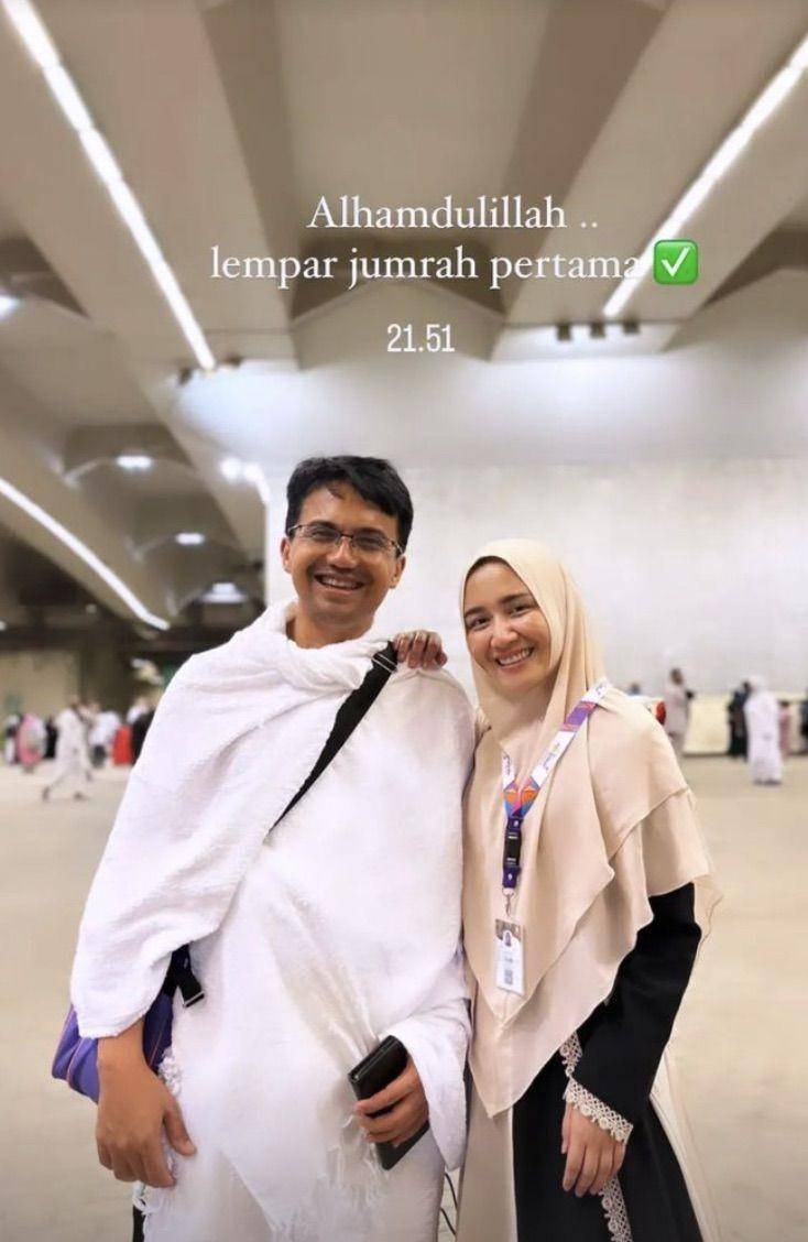 potret artis rayakan Idul Adha di Tanah Suci (instagram.com/sahrulgunawanofficial)