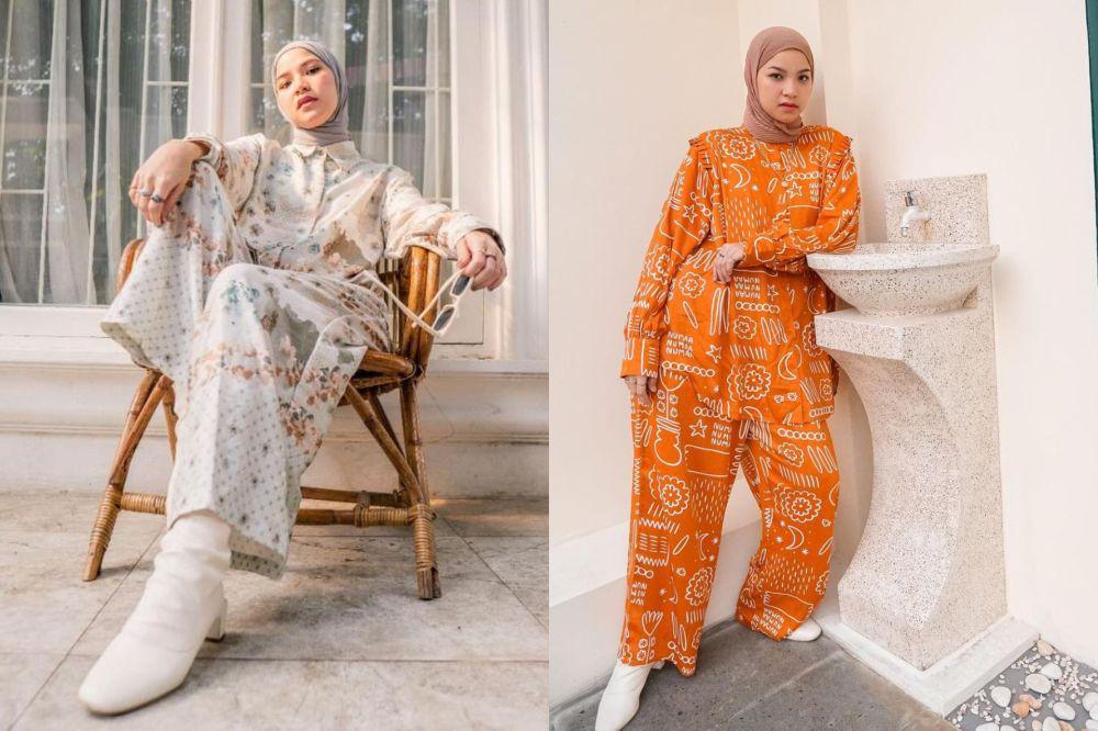 7 Ide Outfit Hijab One Set ala Marsha Natika, Anti Ribet dan Menarik
