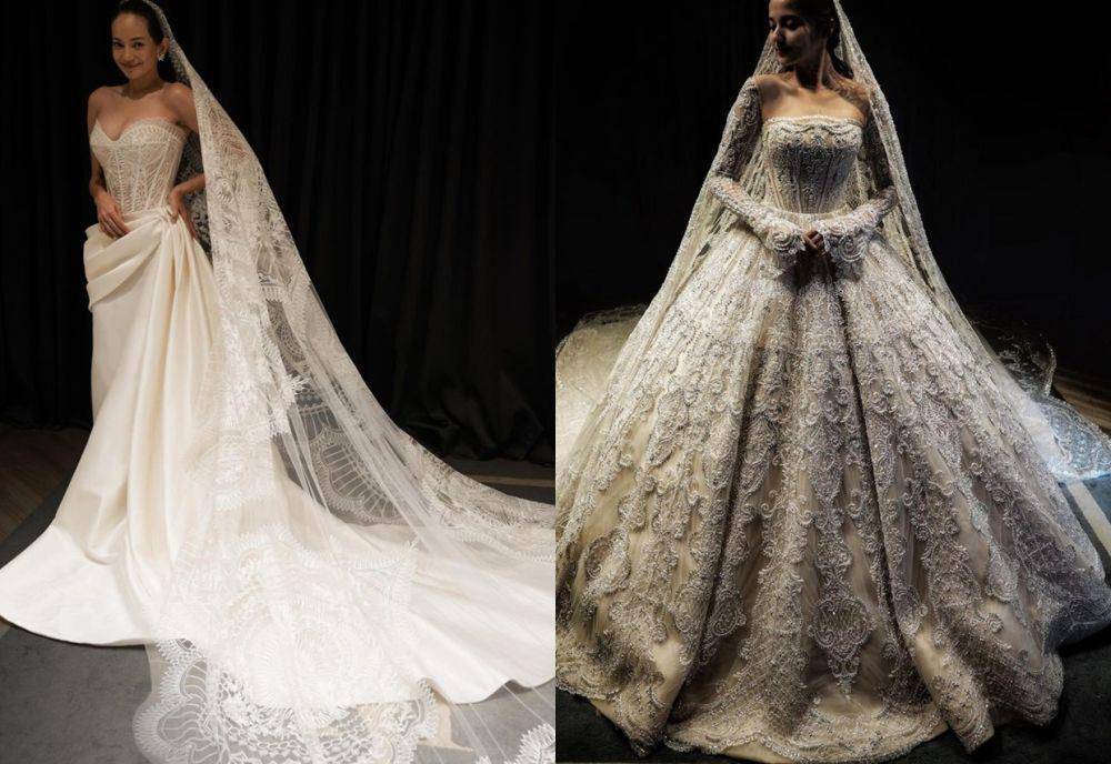 wedding dress rancangan Monica Ivena (instagram.com/monicaivena)