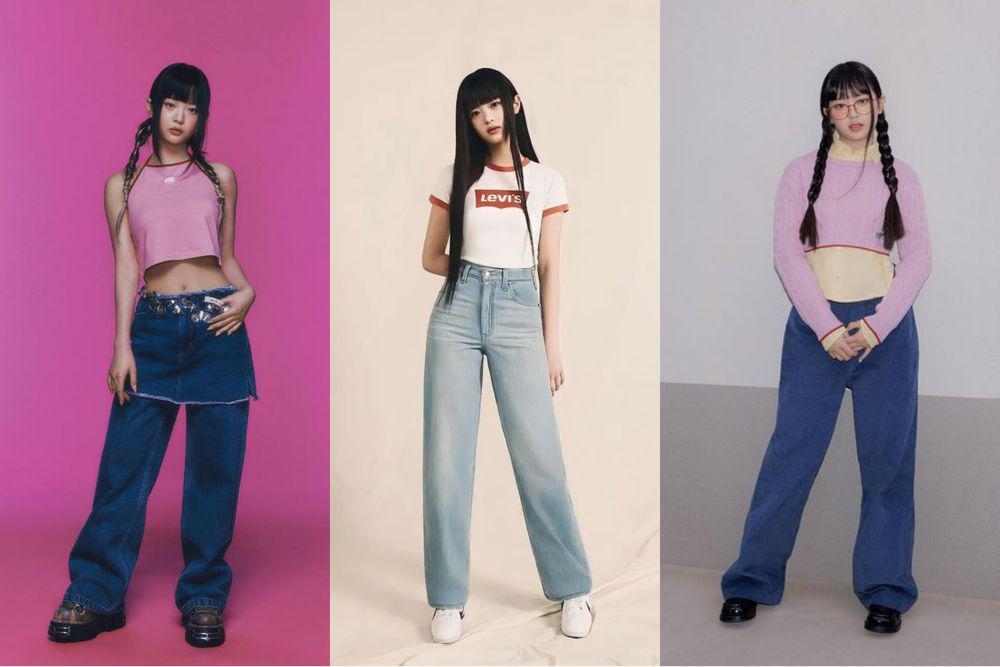 12 Inspirasi OOTD ala Hanni NewJeans, Tampil Girly hingga Boyish