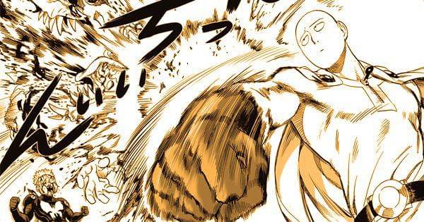 Saitama membunuh monster ( Dok. tonarinoyj.jp/One Punch Man )