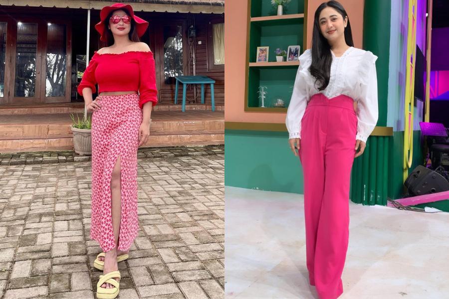 9 Gaya Kasual ala Dewi Perssik, Tomboi sampai Feminin Ada!